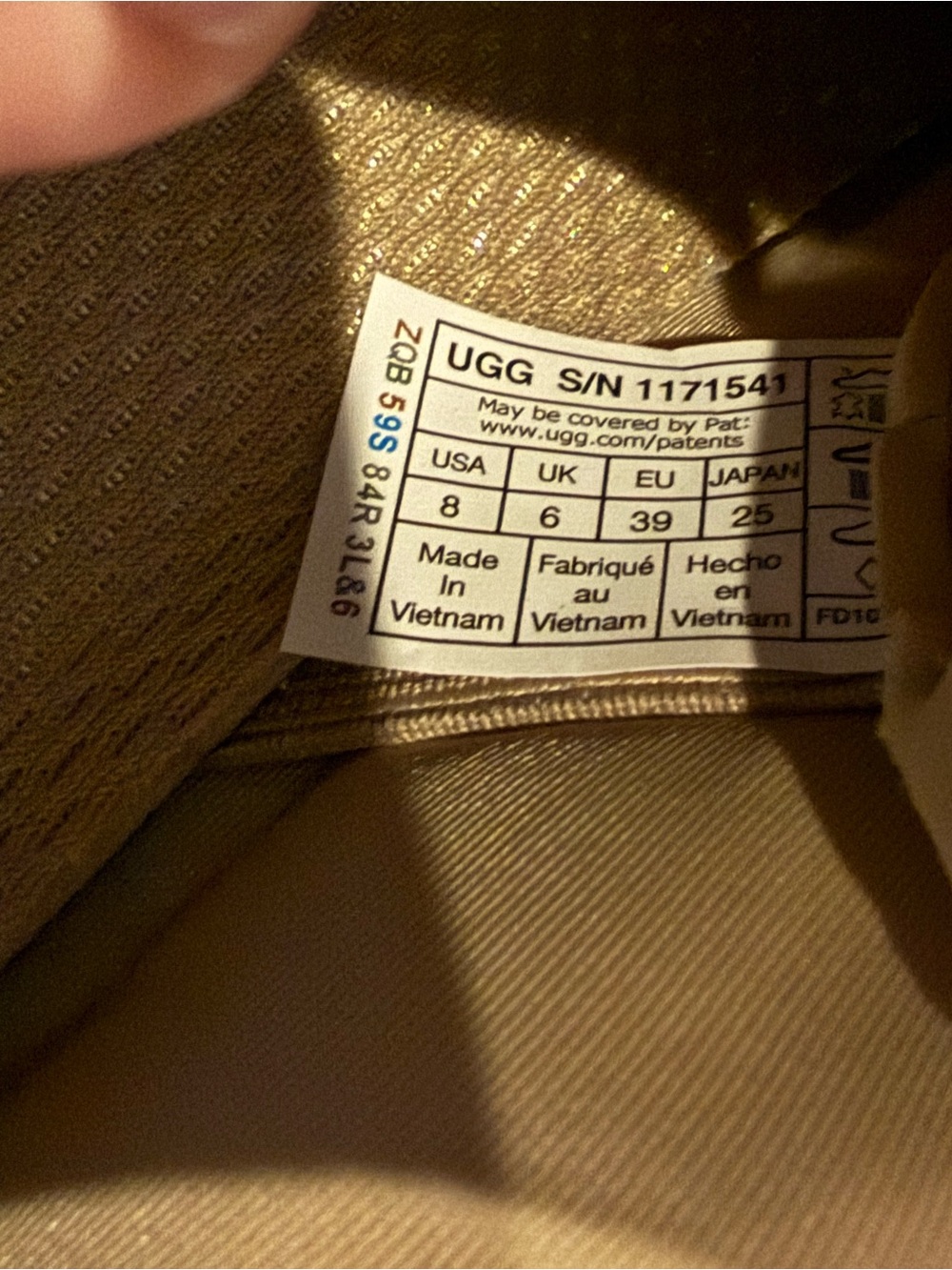 UGG Platform Sneakers in White US 8 - Picture 5 of 5